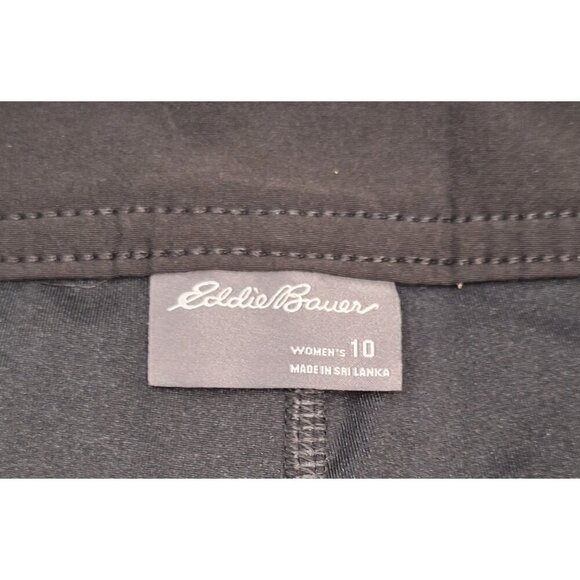 NWOT Eddie Bauer Womens Black Stretch Fabric Skort /Size 10 - Picture 6 of 10